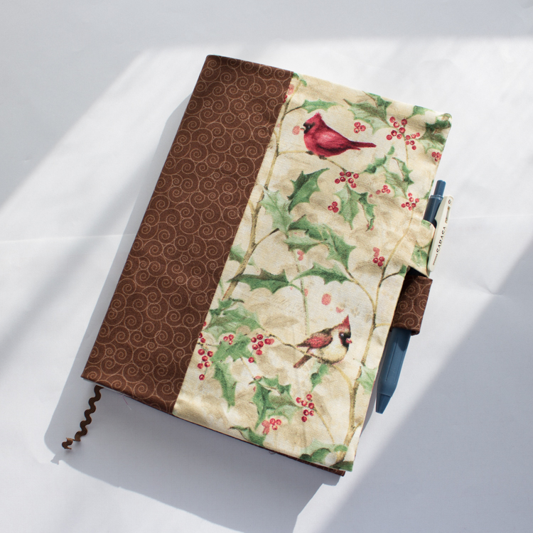 Christmas and New Year gift schedule book cotton fabric book set handbook set A5 cloth book coat patchwork book coat