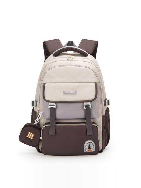 Junior High School Student Schoolbag, Female, Large Capacity, High School Student Backpack, Burden-Reducing, Spine-Protecting, Ultra-Lightweight, Waterproof, Fifth and Sixth Grade