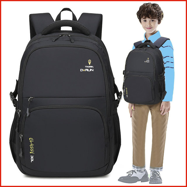 School Bag for Boys, Junior High School Students, Large Capacity, High School Students, Fifth and Sixth Grade Backpacks, Elementary School Boys, 2022 New Model