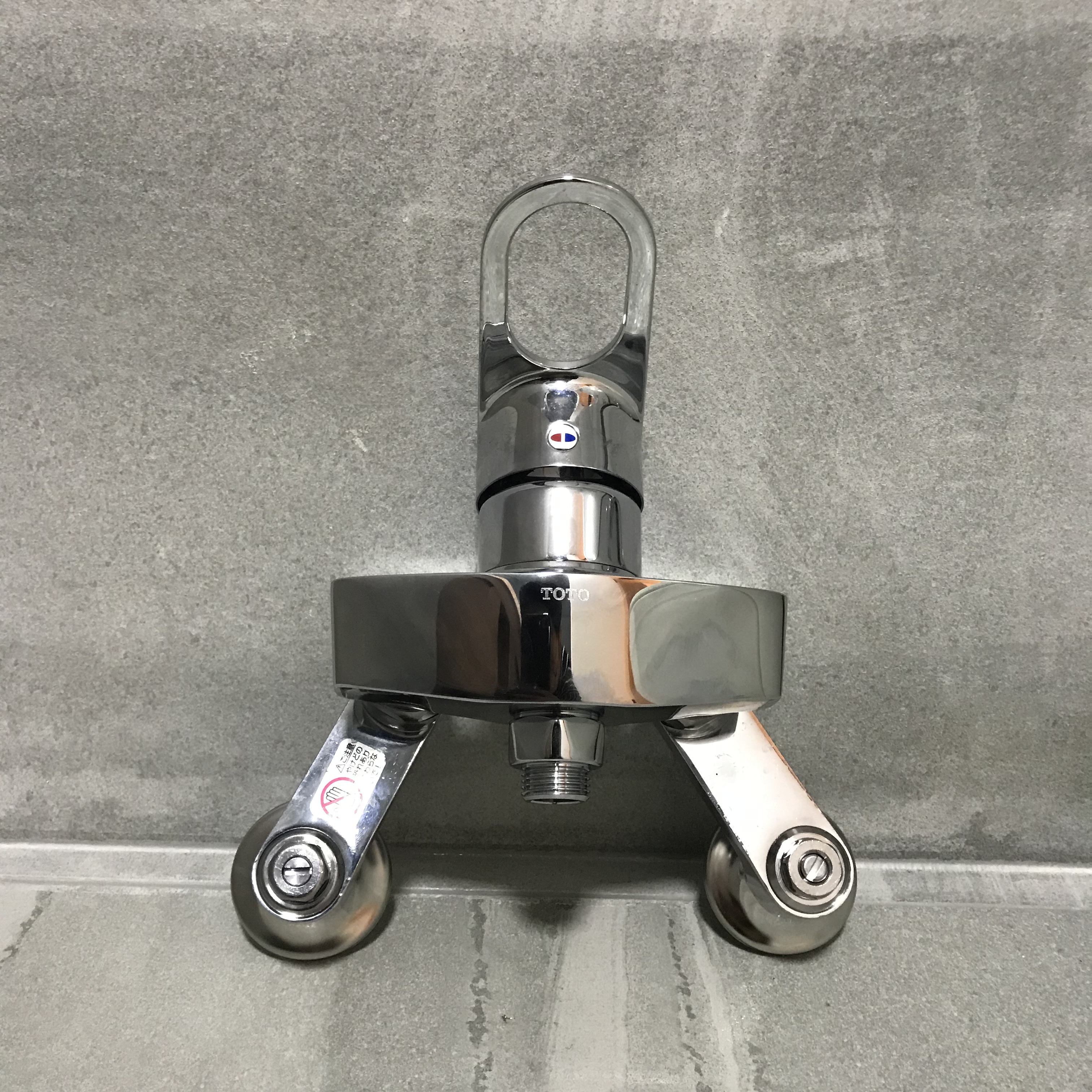 Japanese imported bath shower faucet mixed water valve with scratches