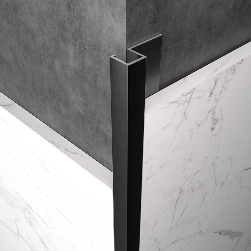 Holding Yong side strip wallboard metal strip closing edge strip aluminum alloy gypsum board decorative strip Sunny Corner line