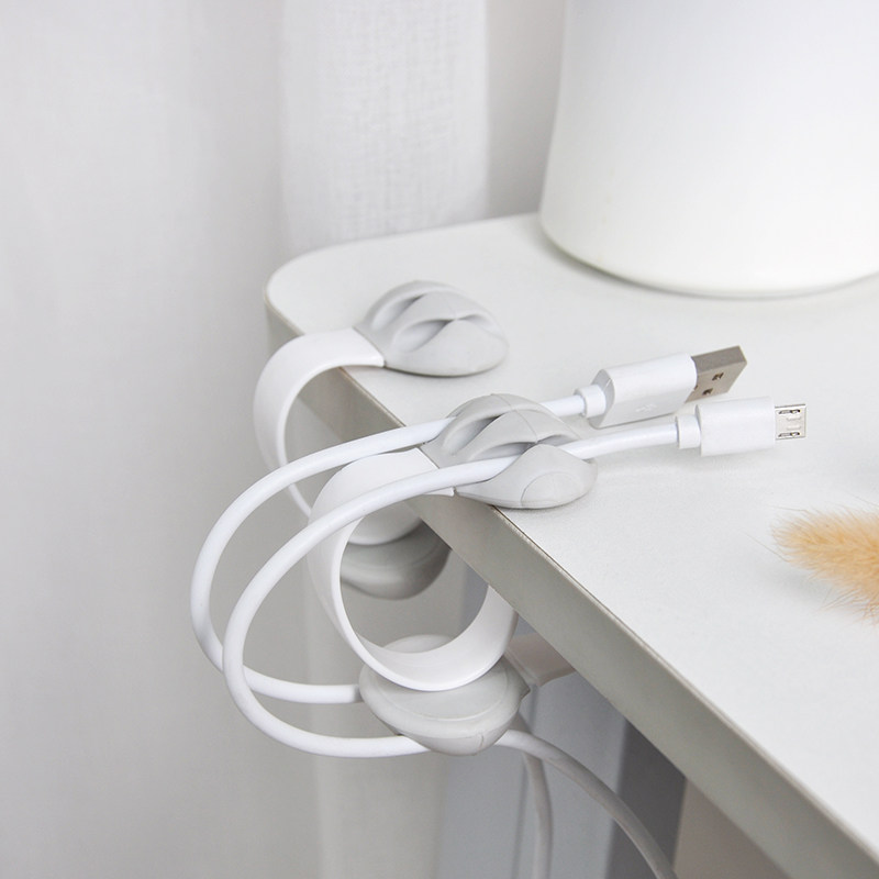 Dormitory desktop fixing clip fixing frame electric wire clamp wire fixing device binding wire fixing device table edge wire storage clip