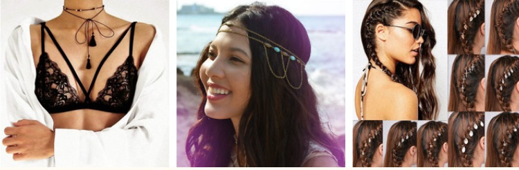 Châu Âu và Hoa Kỳ thời trang tiền xu tua rua bắp chân chuỗi vòng chân boho hippie lễ hội âm nhạc cá tính nữ trang sức lắc chân nữ