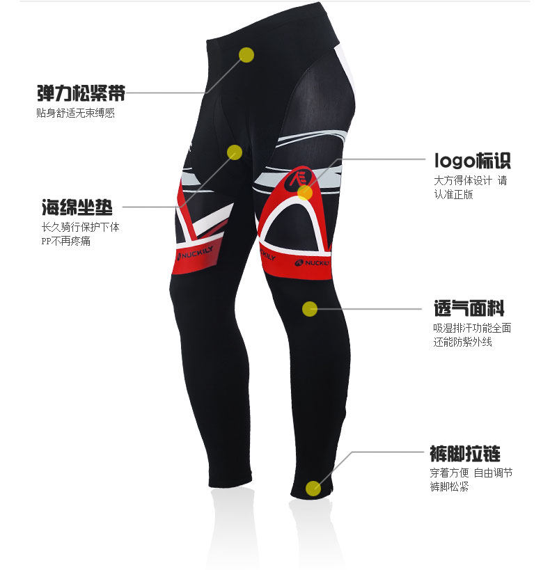 Tenue de cyclisme mixte NUCKILY - Ref 2216691 Image 13