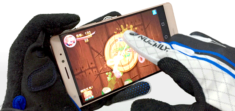 Gants pour vélo mixte NUCKILY - Ref 2244907 Image 14