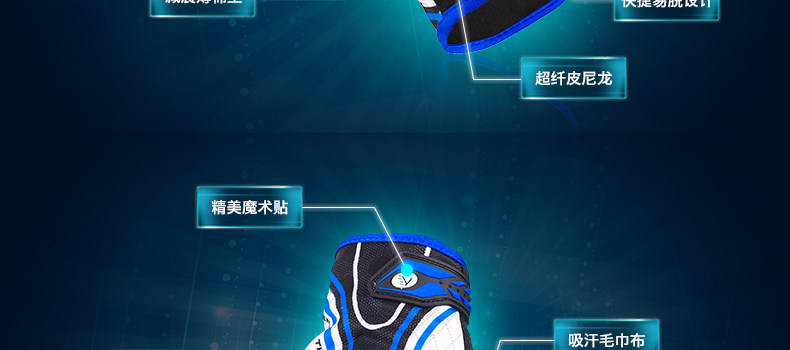 Gants pour vélo mixte NUCKILY - Ref 2244907 Image 29