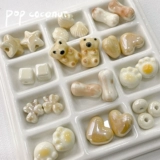 Керамические бусины, браслет из бисера ручной работы, аксессуар, аксессуары, с медвежатами, DIY