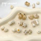 Керамические бусины, браслет из бисера ручной работы, аксессуар, аксессуары, с медвежатами, DIY