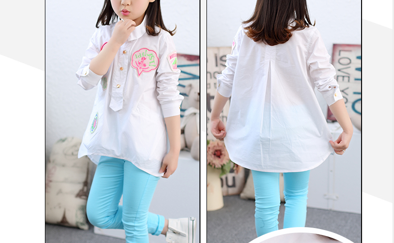 Chemise fille à manche longue - Ref 2084728 Image 27