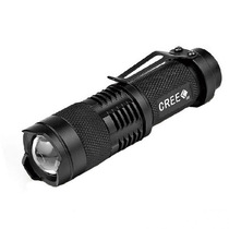 UltraFire SK68 1xCREE Q5 200 lumens mini focusing flashlight riding carry