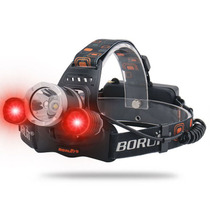 BORUIT RJ-3000 CREE XM-L2 White CREE XPE R2 red headlight beekeeping