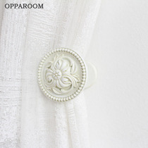 Ancient Roman high density resin carved wall hook Curtain hook European antique vintage depreciation wall hook 1pc