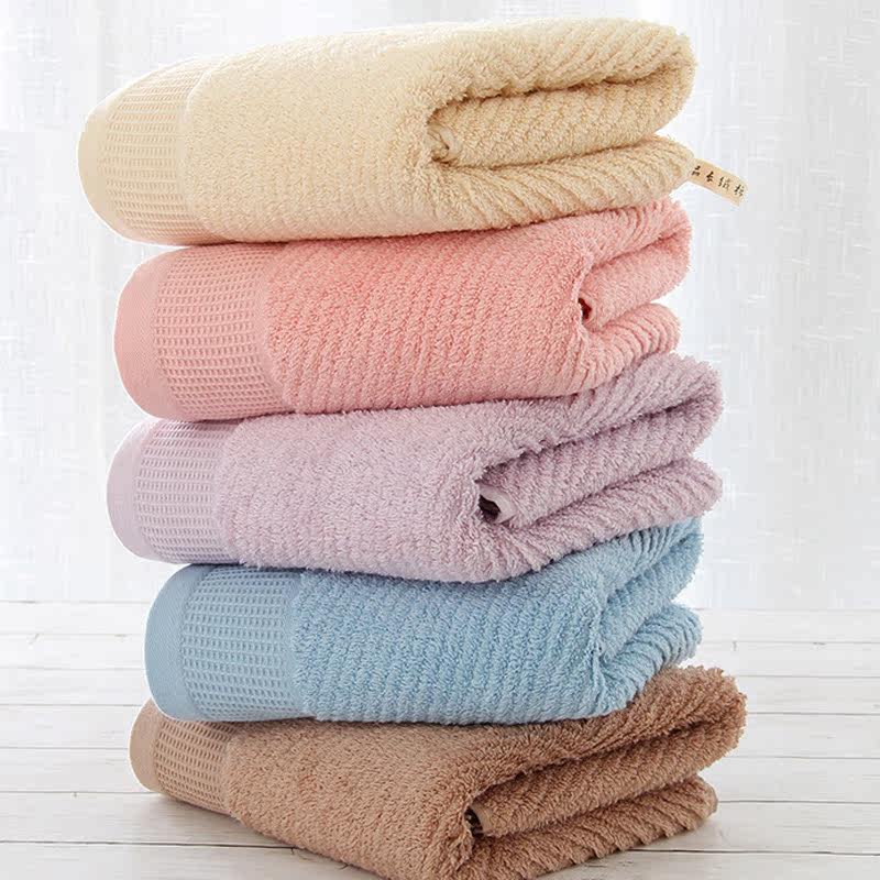 5-star hotel imported cotton bath towel adult men and women to increase thickening all cotton soft water absorption white customization