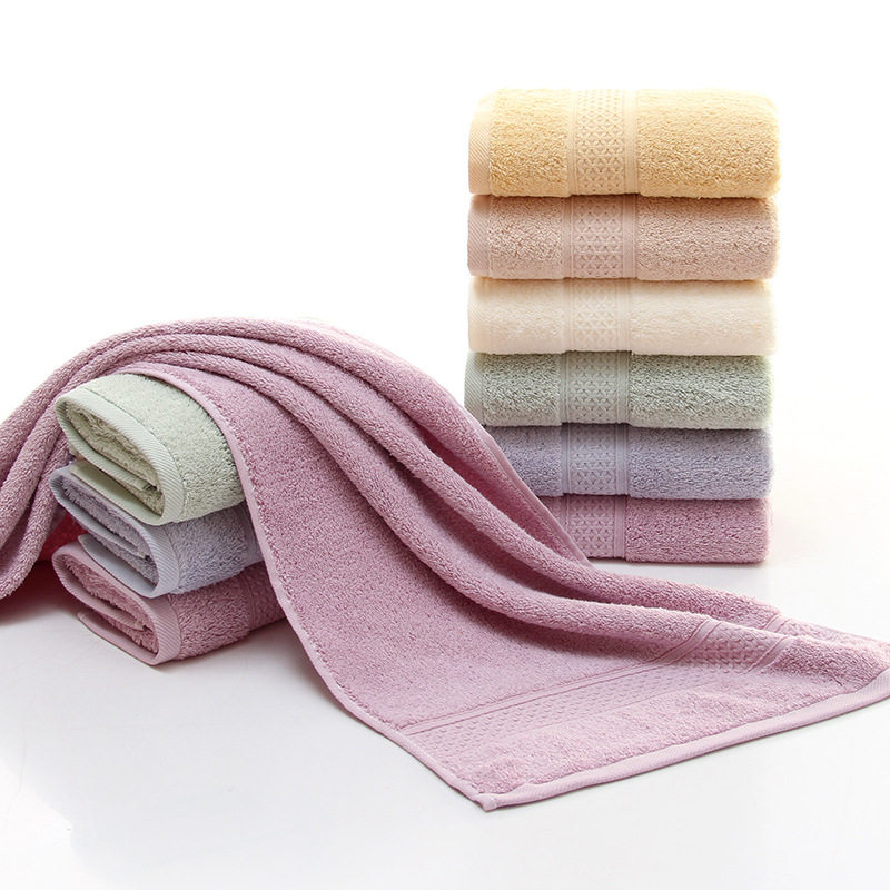Long-staple cotton star hotel face towel 120g combed pure cotton plus thickened towel cotton soft water absorption does not shed hair