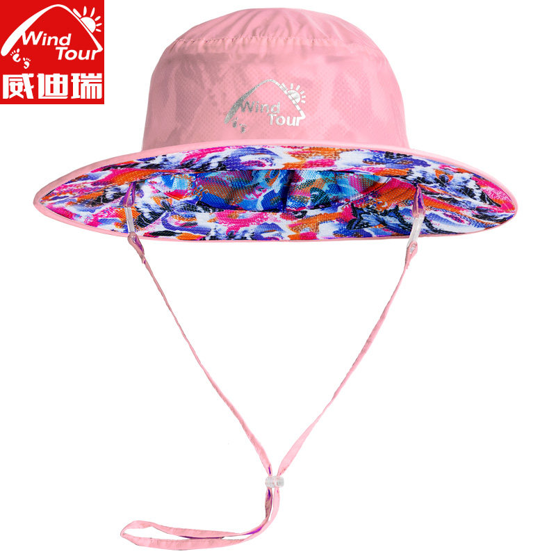 Hood Child shading hat sunscreen Double face fishing cap Summer thin section Super Peak Anti UV Shade Sun Hat Sunhat