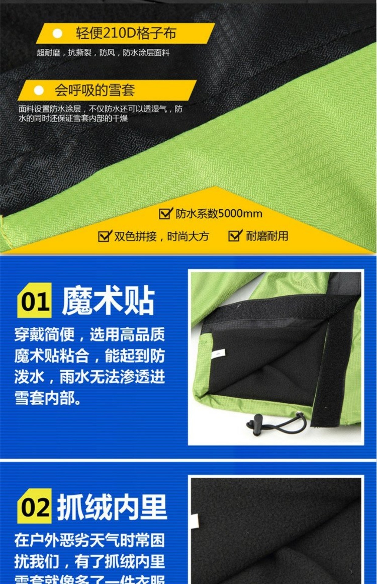 Cha mẹ trẻ em leo núi ngoài trời đi bộ đường dài tuyết đặt chân xà cạp tuyết không thấm nước cộng với giày nhung bao trẻ em người lớn dày ấm giày leo núi