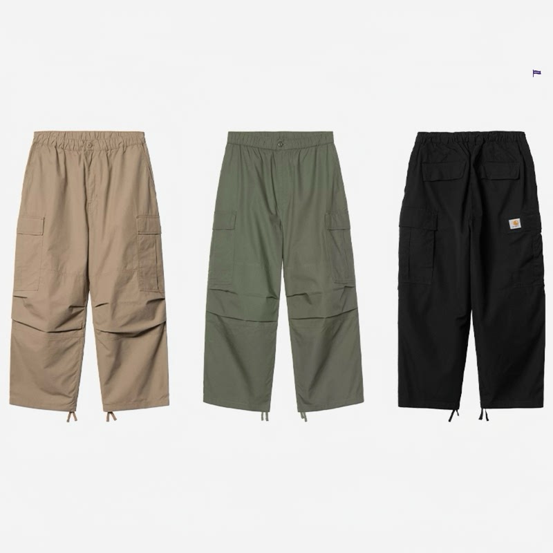In Stock Carhartt Wip Jet Cargo Pant Carhartt Loose Cargo Pants Paratrooper Pants 36678