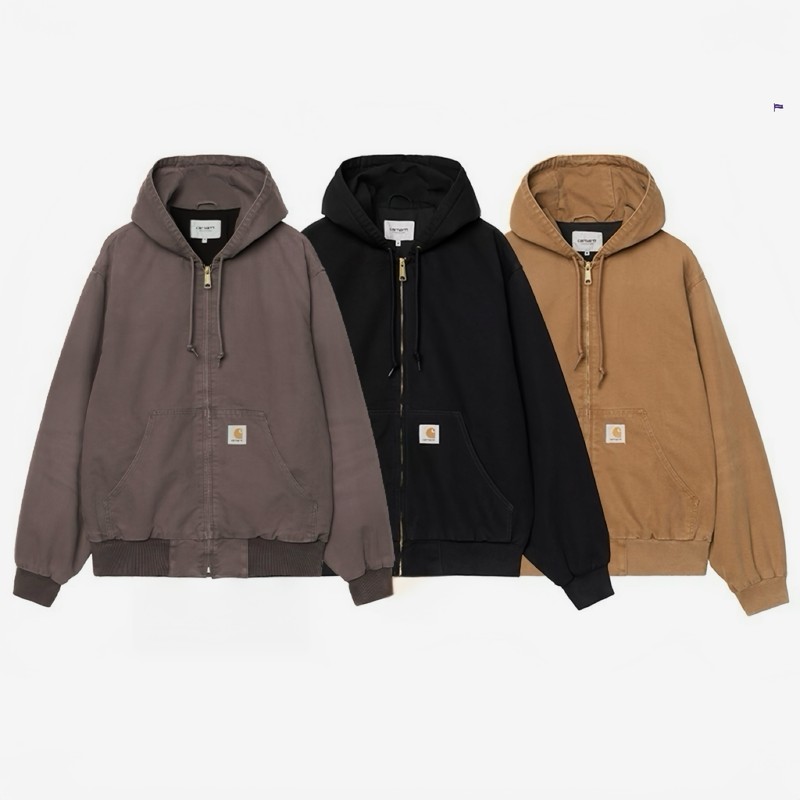 In Stock Carhartt Wip Og Active Carhartt Washed Denim Detroit Jacket 034820