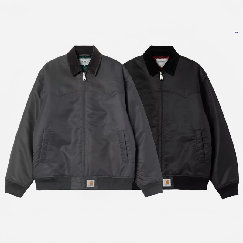 In Stock Carhartt Wip Santa Alumni Carhartt Santa Fe Quilted Jacket 035147