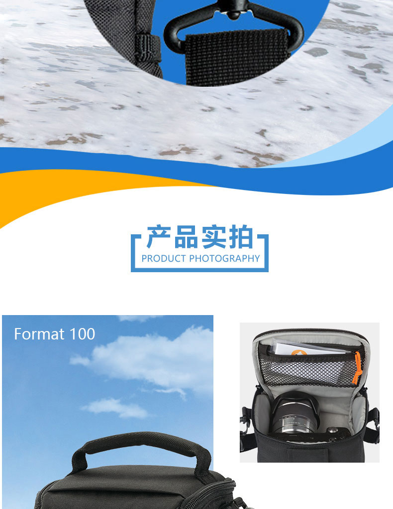 Lowepro Format 100 110/120/140/160 SLR túi máy ảnh camera vai - Phụ kiện máy ảnh DSLR / đơn chân điện thoại chụp ảnh