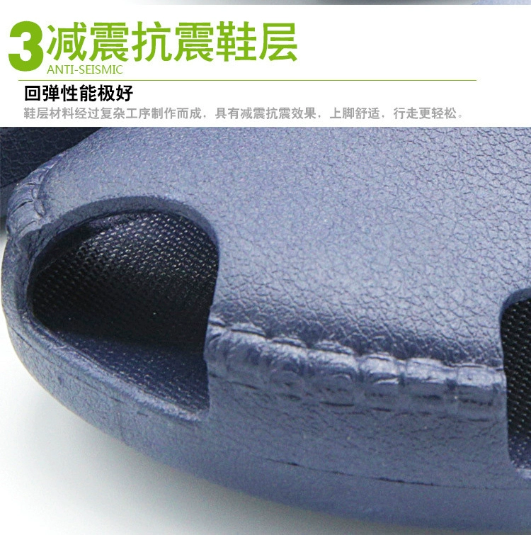 Việt Nam nhập khẩu Wentu WENTU cao su không stinky chân dép nam lỗ giày ONDOT non-slip du lịch dép nữ mùa hè dép crocs nam