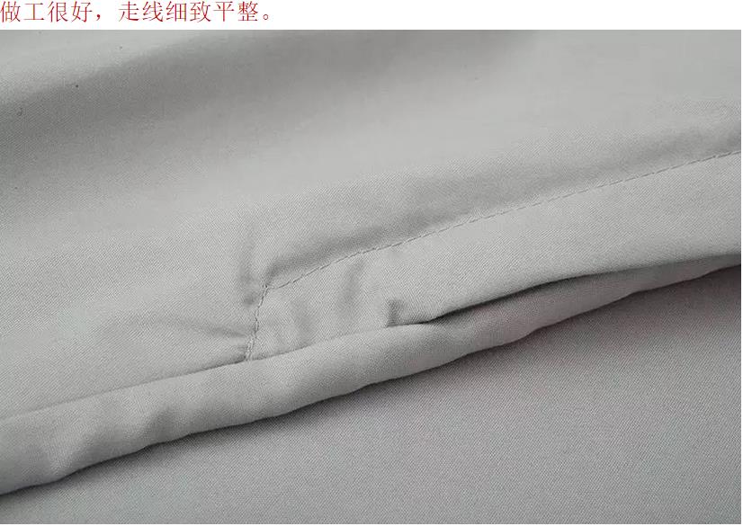 nhà Macy Mỹ gia đình đơn lẻ bốn đôi giường màu bông rắn phong cách tối giản CHỦ Bắc Âu - Bộ đồ giường bốn mảnh chăn drap gối nệm