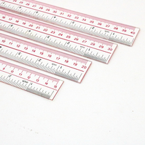 Little Angel plexiglass ruler 20 30 40CM transparent ruler measuring tools office supplies