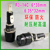 R3-14 R3-14 R3-14C fuse holder original for imported 10A250V 30A250V Insurance pipe 6x30