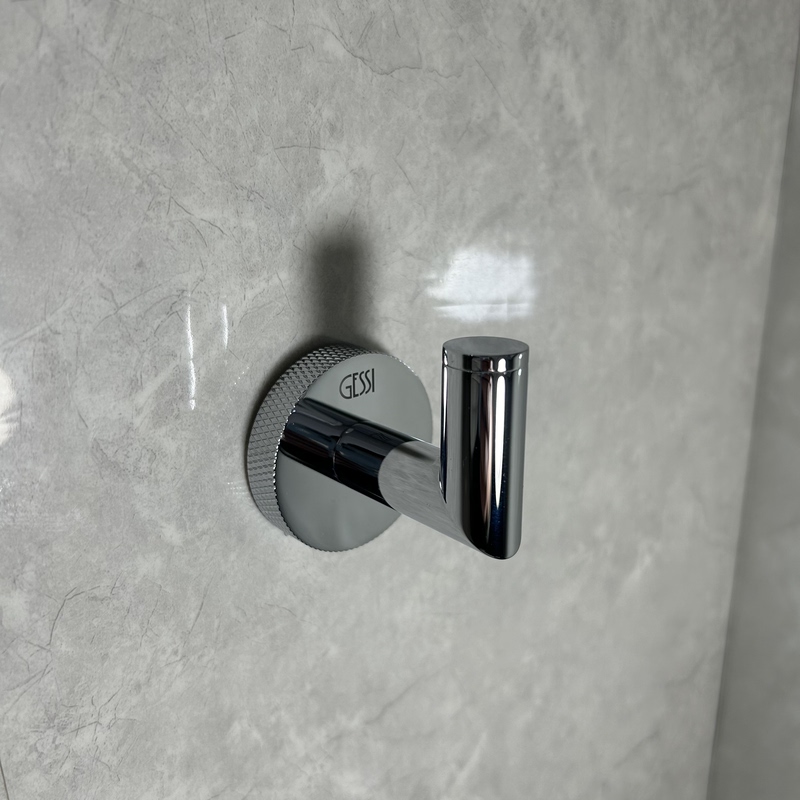 Italy Gessi, Bathroom Hooks, Full Copper with Sufficient Weight, Knurled Patent Ring Series