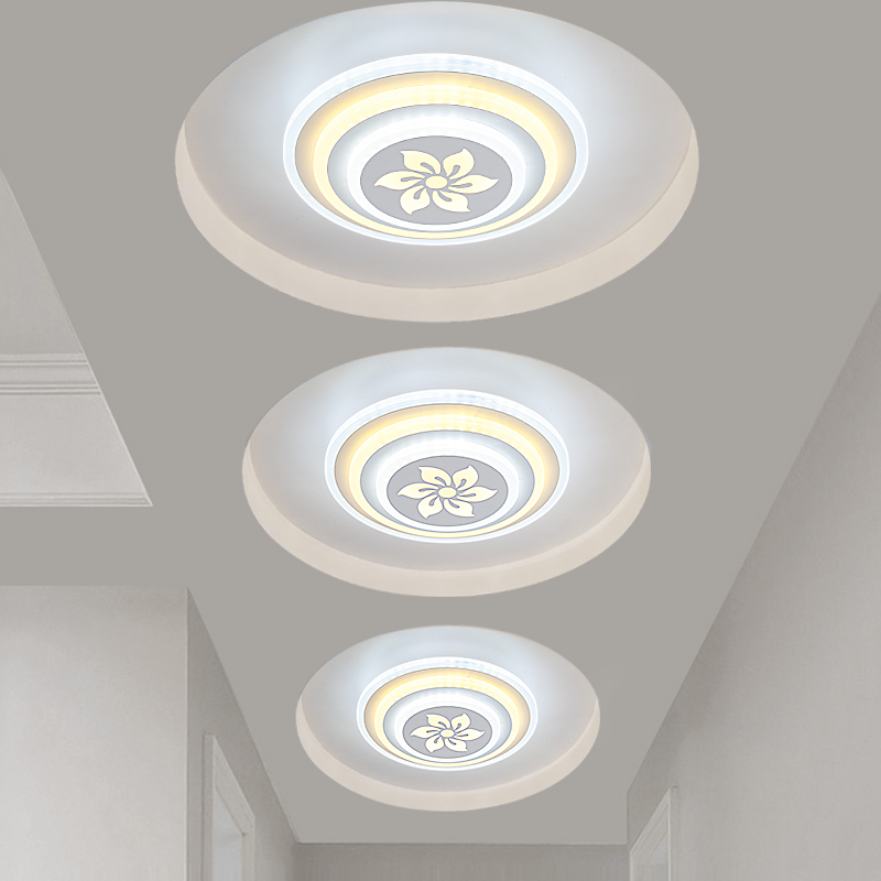 LED Walkway Light Corridor Light Creative Genguan Light Brief Modern Walkway Lamp Cylinder Light Recessed Bull Eyellamp