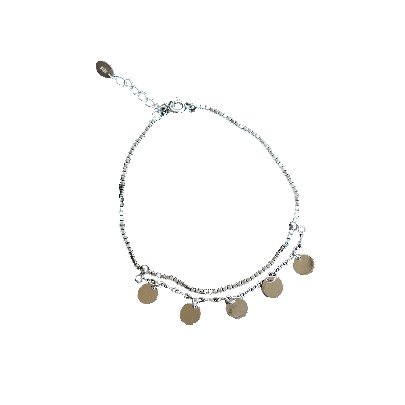 Chaine de cheville Femme OTHER   en Argenterie - Ref 3102863 Image 5