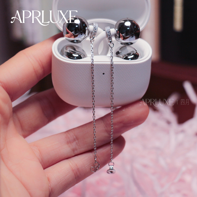 Freeclip1/Freeclip2 Anti-Lost Chain with Earplugs, Zircon Diamond Buckle Chain, Earphone Accessories Freeclip1/Freeclip2 Anti-Lost Chain with Earplugs, Zircon Diamond Buckle Chain, Earphone Accessories