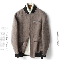 2020 new winter baseball clothes What to do with the mens short fur leather grass male trend youth winewear wow jersey male