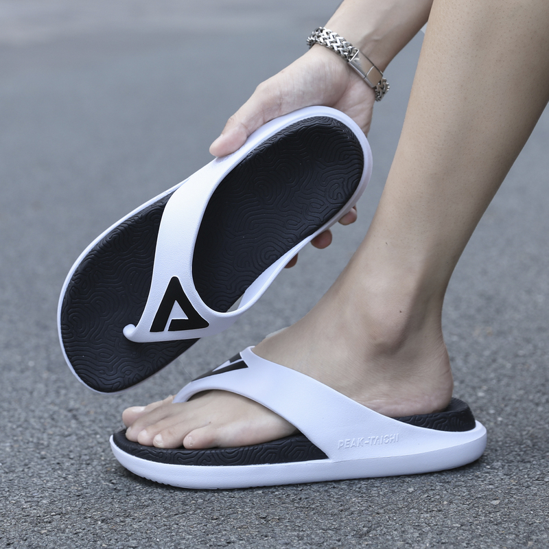 Peak Taiji Slippers Men's Summer New Thick-Soled Non-Slip Outdoor Sandals Beach Sports Slippers