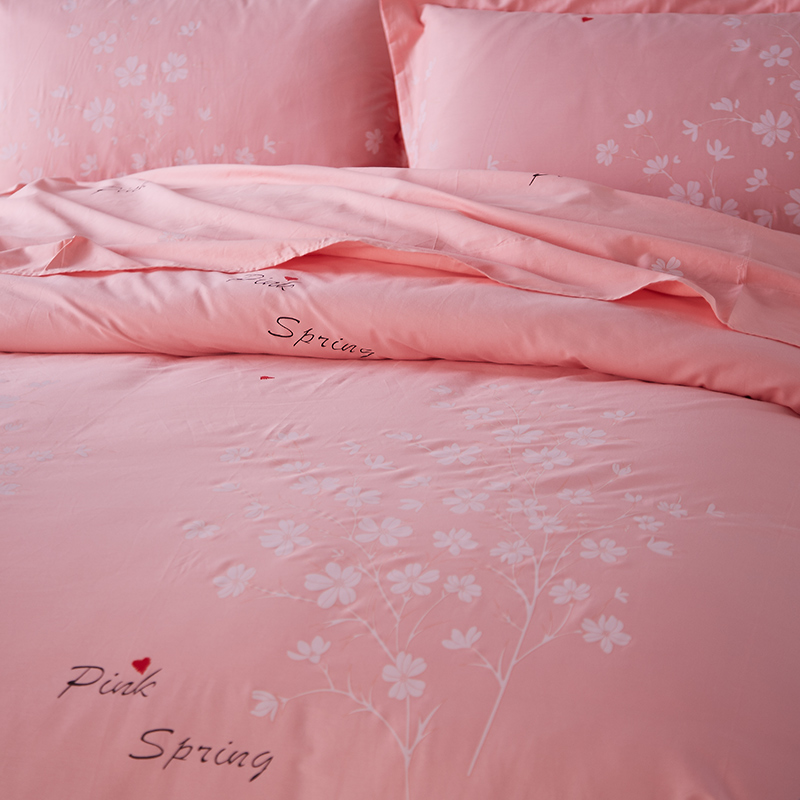 Heng Yuan Xiang giường dệt bông chăn bông chăn tờ đơn hoặc kép ký túc xá 1.5m1.8m chăn - Quilt Covers gối kèm chăn