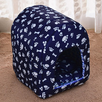 Pet yurt dog litter cat litter Small dog pet litter cat litter cotton house dog house teddy cat non-stick hair litter