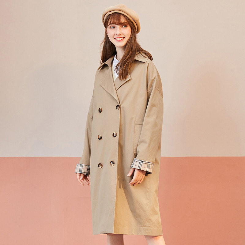 Trench pour femme KUOSE   en Coton - Ref 3228318 Image 3