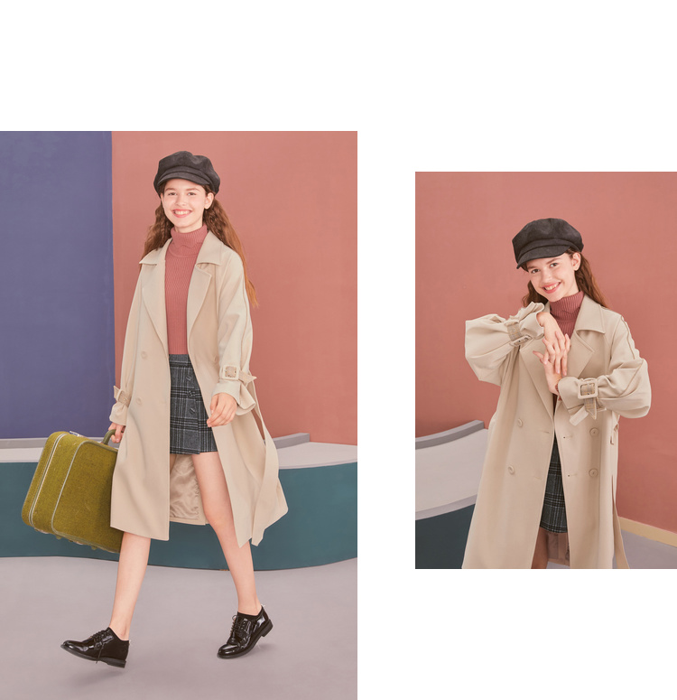 Trench pour femme KUOSE   en Polyester - Ref 3226771 Image 19