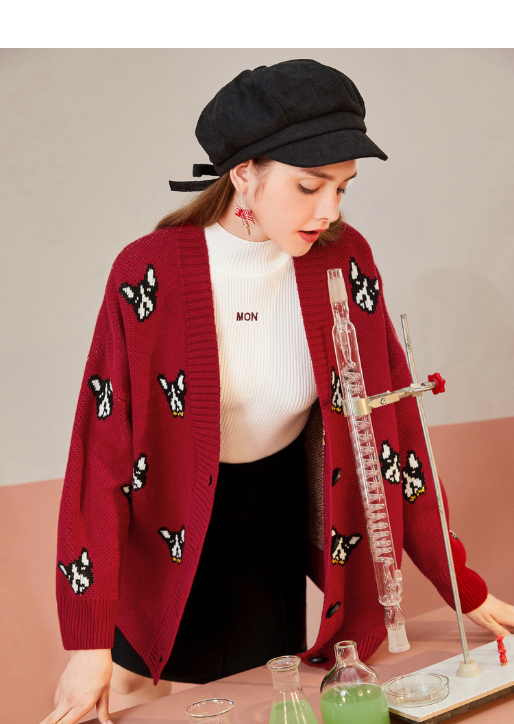 Cardigan KUOSE   en Acrylique - Ref 3228730 Image 18