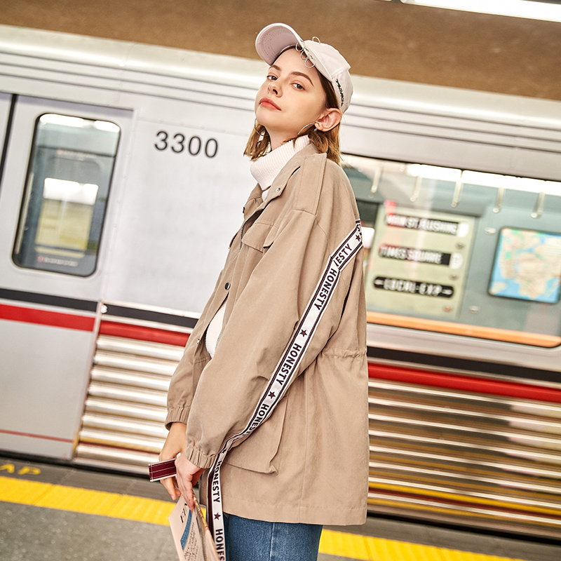 Trench pour femme KUOSE   en Polyester - Ref 3226506 Image 3
