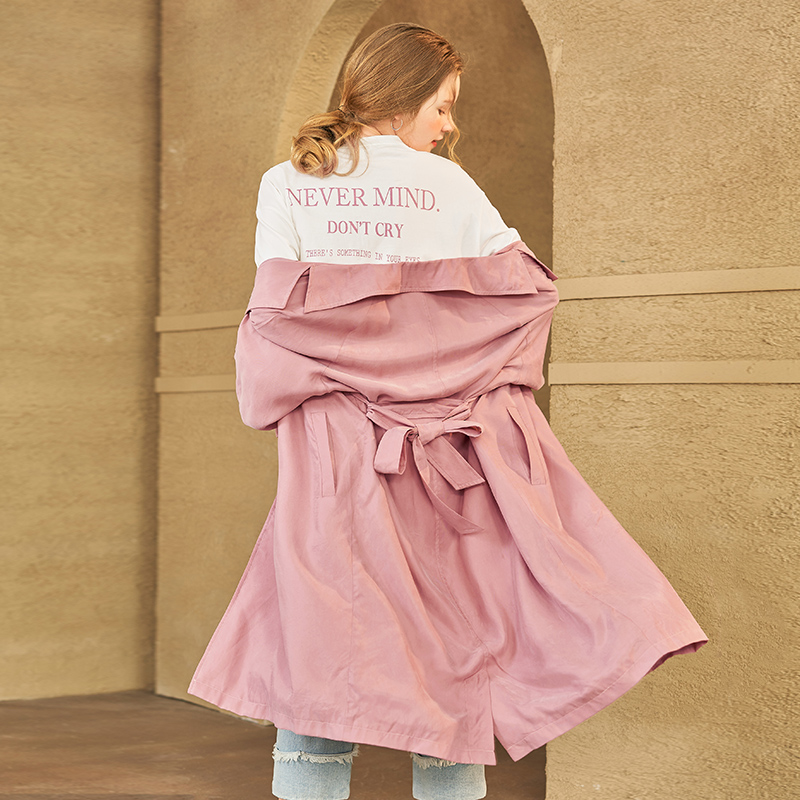 Trench pour femme KUOSE   en Polyester - Ref 3226513 Image 3