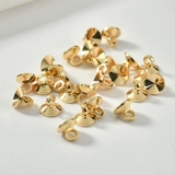 Золотая подвеска, серьги, аксессуары, 18 карат