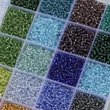 Прозрачные стеклянные бусины, аксессуар, ожерелье, аксессуары, 3мм, 10 грамм