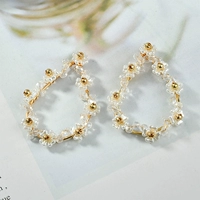 11 # гирлянда из капель воды из имитации ракушки [1 шт.] около 40*28