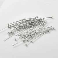 9#白k球针粗0.5长15球1.5mm 50个