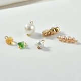 Медная золотая игла для бисера, бусины, аксессуары, аксессуар ручной работы, 18 карат