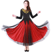 2019 New Modern dance dress ballroom dance national standard Tango Waltz dance