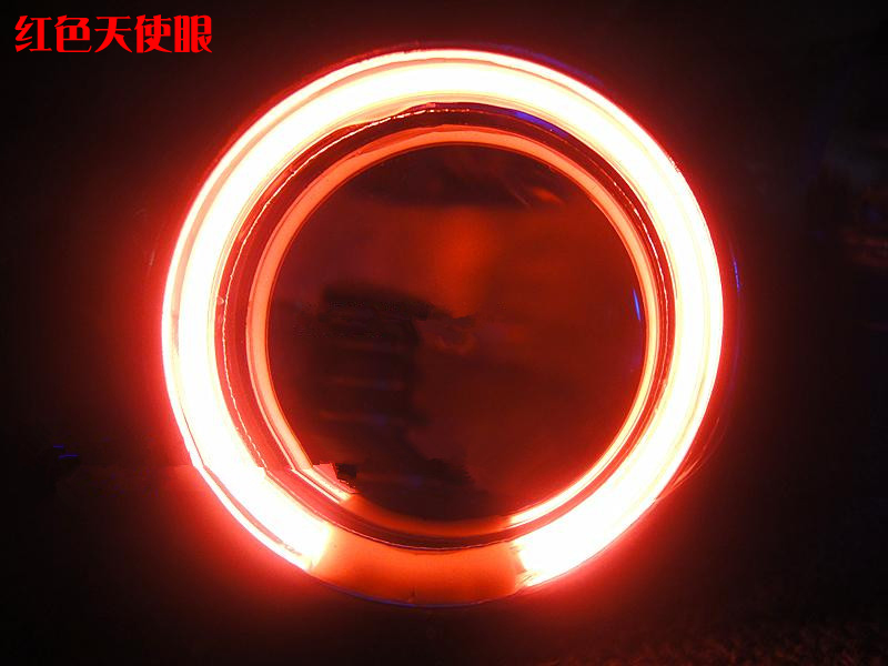 Xe máy Jialing JH70 Jialing 48 Moped 48 Đèn pha Xenon Light Angel Eye Devil Eye Lens hội đèn pha xe máy wave