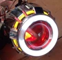 Zongshen Xe máy Super Yue 150-6DGH25 Đèn pha Xenon Light Angel Eye Devil Eye Fish Eye Lens hội đèn xe sirius