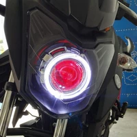 Yamaha YX125 JYM125-3G Scorpio 125 đèn pha xenon ống kính thiên thần lắp ráp mắt quỷ - Đèn HID xe máy đèn xe wave rsx